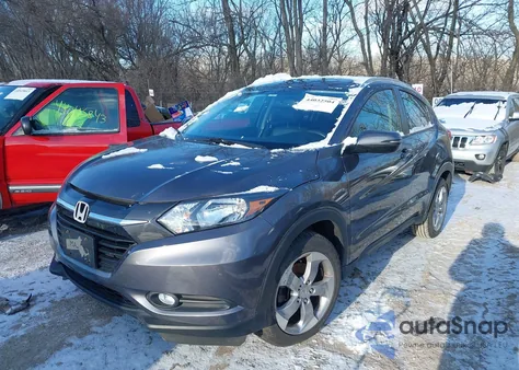 2017 Honda Hr-V Ex-L из США, поврежденный, VIN 3CZRU6H70HM705738